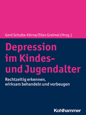 cover image of Depression im Kindes- und Jugendalter